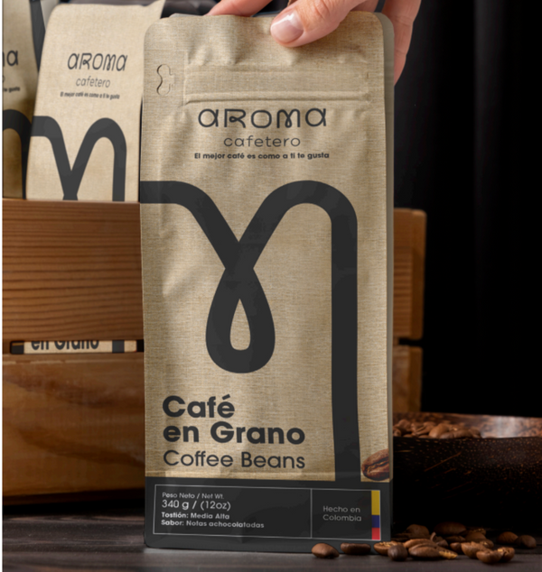 Café en Grano 500 gr Aroma Cafetero: Aromas irresistibles en cada grano
