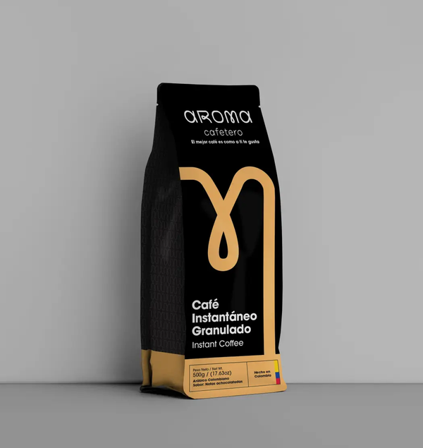 Café Granulado Instantáneo 500 gr Aroma Cafetero: Aroma irresistible al alcance de tu mano.