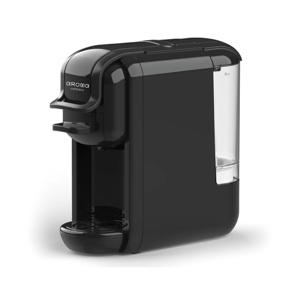 Cafetera para café molido y en cápsulas para café espresso o largo