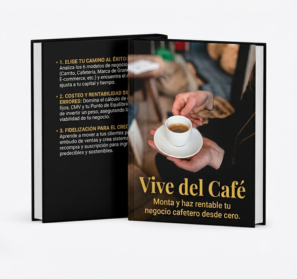 Libro digital:  vive del café
