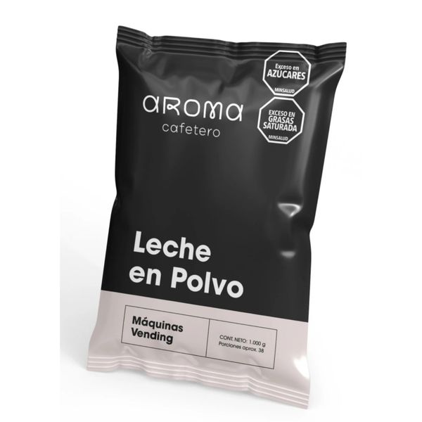 Leche en polvo para máquinas de café tipo vending de 1000 gramos