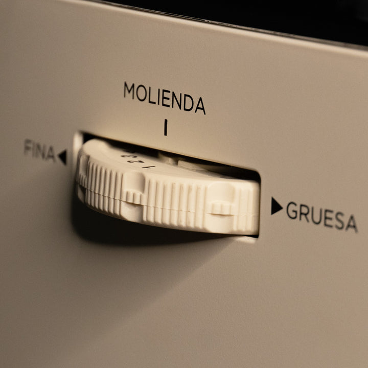 molienda maquina barista