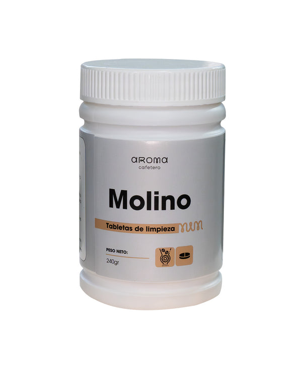 Tabletas de limpieza molino